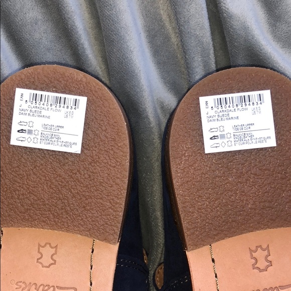 Clark blue suede loafers - Picture 6 of 7